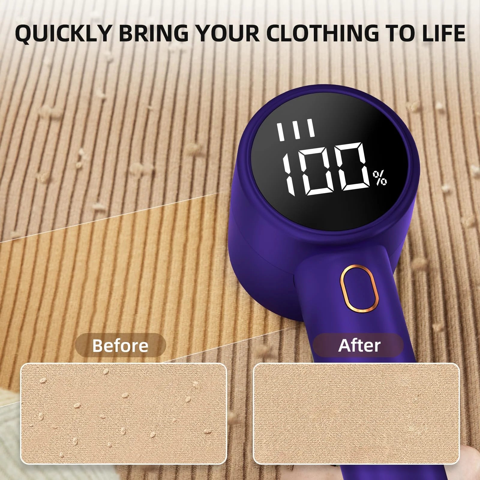 Fabric Shaver, Lint Remover Rechargeable, Electric Portable Sweater to Remove Pilling for Clothes, Furniture, Sweater, Couch, Blanket